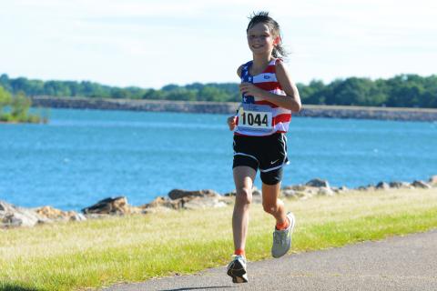 B. Dobson, 12, of Royston was the youngest 10K competitor and finished fourth overall in the race with a time of 43:06.6.