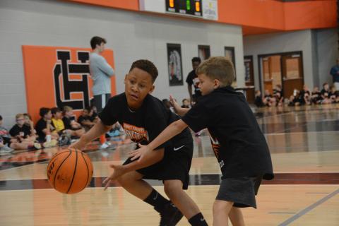 137 kids attended the annual basketball camp hosted at Hart County High School