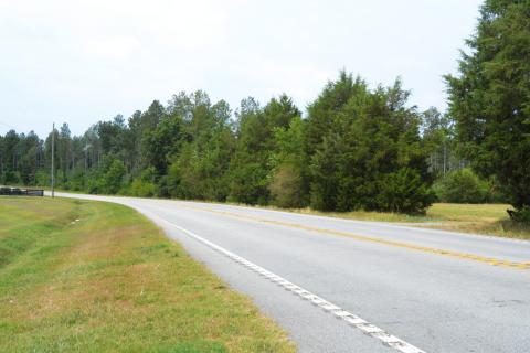 The plot of land purchased by the Hart County Board of Education, pictured above, is on 67.82 acres along Bowman Highway.