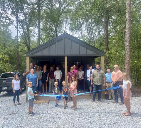 Hartwell Chamber members and other local leaders met earlier this month for a ribbon cutting at Hartwell Cabins & RVa, located at 700 Parkdale Drive in Hartwell.
