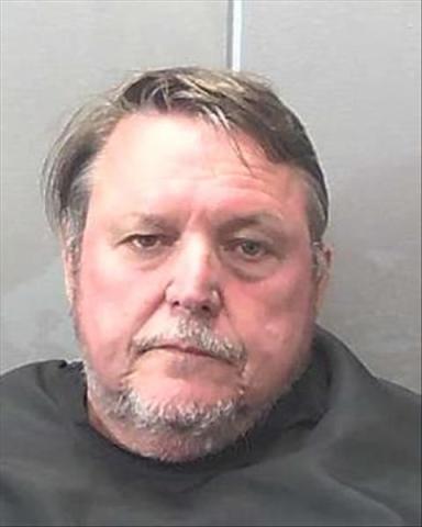 Hart Co. Commissioner Ricky Carter after his March 19 arrest. 