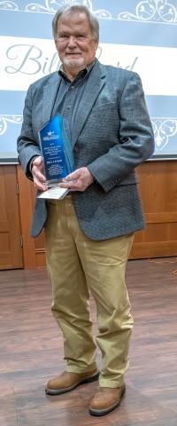 Bill Leard was honored with the Lifetime Achievement Award during the Hart County Chamber of Commerce’s annual Awards Banquet Jan. 26. 
