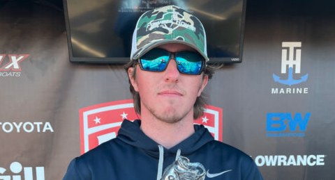 Max Heaton crowned champion of the Phoenix Bass Fishing League event on Lake Hartwell March 18. 