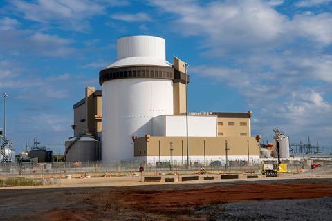 Georgia Power’s Unit 3 at Plant Vogtle.