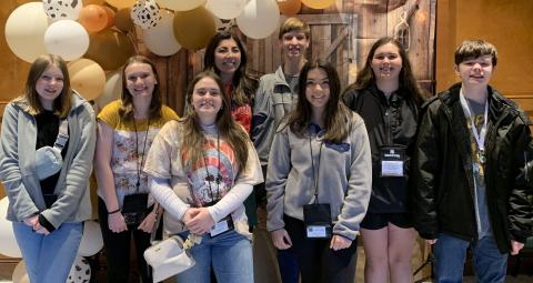 Hart County 4-H’ers pictured (front row, L-R) include Alexandria LeBar, Adrianna Pennington, Katie Rae Sanders, Landry Wheless, Emma Shiflet and Eli Alewine; (back row, L-R) Lexie Wheless and Tyler Bowers.