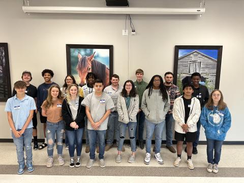 Pictured are the current REACH scholars in the Hart County Charter System who recently attended an annual barbecue. Pictured are, from left to right, back row, Dalton Harris, Devin Blakely, Edith Rico-Ortiz, Faustino Rangel, Austin Mercer, Tyler Bowers, Mason Carey, Malachi Wells, front row, Aiden Sanders, Alana Ramey, Cameron Heaton, Alex Del-Rio Magana, Emily Evans, Jeremiah Mattox, Alvin Franco-Gallegos and Dakota Dooley.