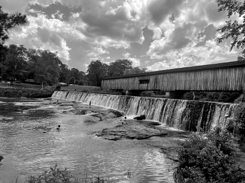 Watson Mill State Park is one of Oglethorpe County’s signature historic landmarks. If you talked to the people splashing in the water below the bridge, they’d probably say, “This is what you call summertime ‘quality of life.’”