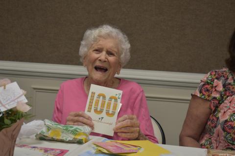 Doris Mahannah will celebrate her 107th birthday this weekend. The Hartwell citizen is still loving life at 107 as she works with the Tiny Stitches organization in order to make and donate items to newborns across North Georgia. 