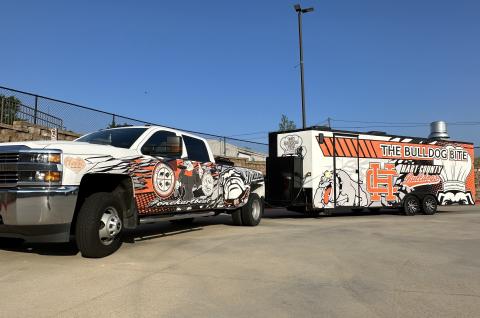 The Hart County Charter System is sending the ‘Bulldog Bite’ around to various locations in Hart County throughout the summer to make sure kids do not go hungry. 
