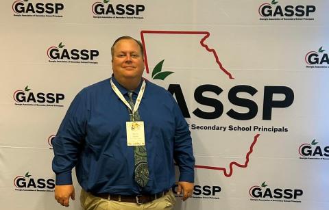 Principal Kevin Gaines was sworn in on Tuesday, June 11 as President of GASSP (Georgia Association of Secondary School Principals) during the Summer GAEL (Georgia Association of Educational Leaders) Conference.