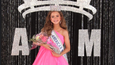 Andie Jane Holmes won the title America’s National Miss Queen in Action 2023.