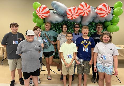 Youth and adults from 37 counties participated in Mission Make-It this year. Participating from Hart County were (picture l to r) front row: Easton Saylors, Kage McLane, Matthew Henry Cason, Morgan Johnson; back row: Lukas Smith, Gracie Ricks, Lily Graham, Ashleigh Jones, Phoebe Cain York, Blake Allgood.