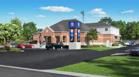Renderings of HIS Radio's new state of the art facilities.