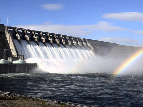 The Hartwell dam pictured in 2010. When construction began the the dam back in 1955, many were displaced from their property.  