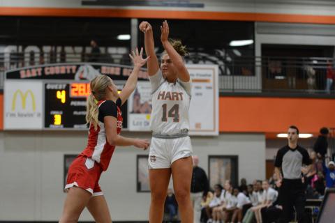Senior guard Dakota Phillips led the Lady Dogs in scoring in all three games of the 2023 McDonald’s Shootout as she averaged 20 points per game in the tournament.