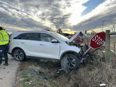 On Jan. 16, Georgia State Patrol troopers responded to a massive crash at the intersection of Nancy Hart School Rd. and Liberty HIll Church Rd.  