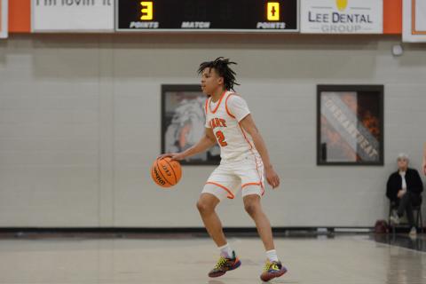 Junior guard O’Brian Evans scored 11 points against Prince Avenue and led the team with 13 points against Bleckley.
