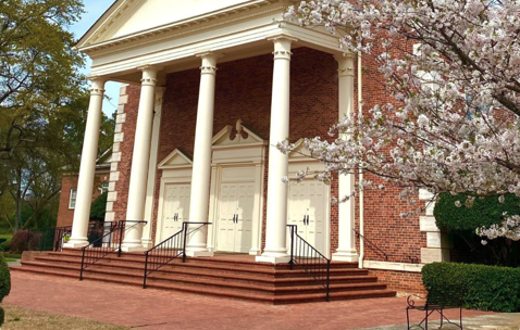Hartwell’s First Baptist Church at 165. 