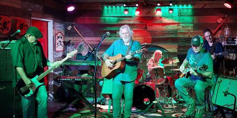 Steve Coughlin and his band Probable Cause. 