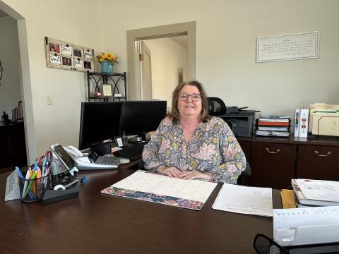 Angie McGee of Wade’s Tax Service says tax filers need to make sure they’re using a company that has all the security in place.