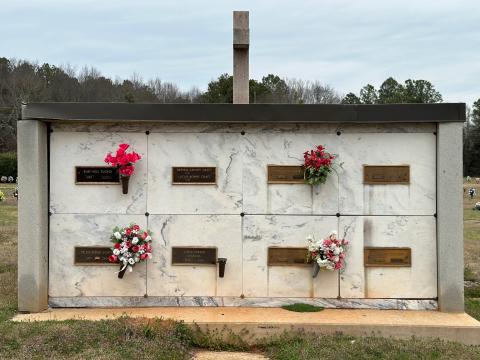 The mausoleum inside the Nancy Hart Memorial Park.On Jan. 16, the Board of Cemeterians officially issued an emergency order for the park to cease and desist their violations of the Georgia Cemetery and Funeral Services Act of 2000. The Secretary of State “determined it is in the public interest to issue this Emergency Order.”
