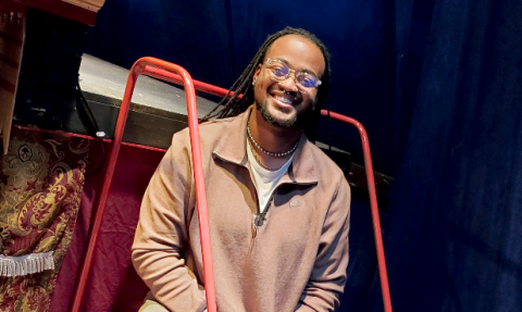 Hartwell’s Rendarris “Ren” Gaines will be portraying the “Leading Player” in Pippin at the Elbert Theatre.