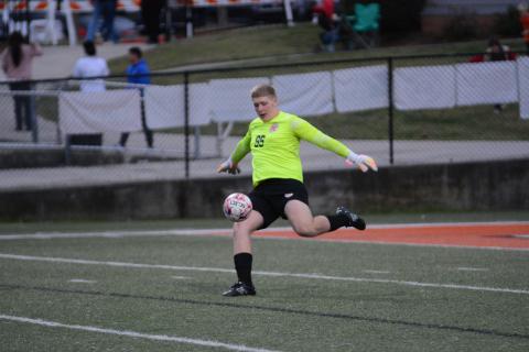 Senior goal keeper Ayden Thomason picked up back-to-back clean sheets against Oglethorpe and Westside. 