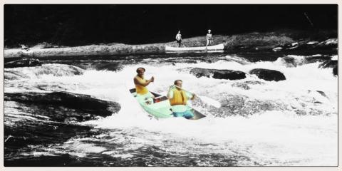 President Jimmy Carter on the Chattooga, 1973 Photo credit: Doug Woodward
