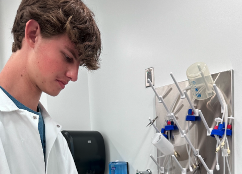 Hart County High School senior Jackson Daniel attended UGA’s Young Scholar’s program where he took part in various fields of study and careers in agriculture.