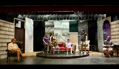 Pictured above:The cast of Agatha Christie’s The Mousetrap. The performance will open at the Hart County Community Theatre Sept. 20 an runs through Oct. 6. 