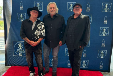 Steve Coughlin and his band Probable Cause received four nominations from the International Singer Songwriters Association last month. Pictured above (from left to right): Mickey Davenport, Steve Coughlin, and Scott Callaway.