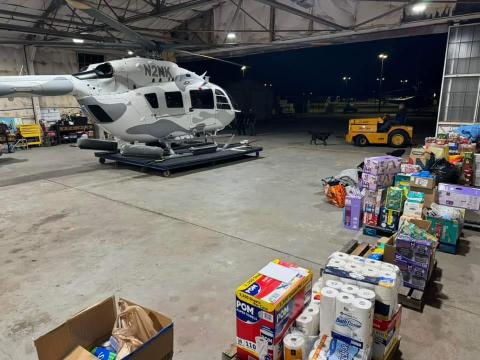 Georgia aviator Cliff Brown has been flying in supplies to Western North Carolina which saw some of the most catastrophic damage from Hurricane Helene last week.  