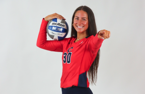 Catawba freshman outside hitter Lillie Kate Rogers.