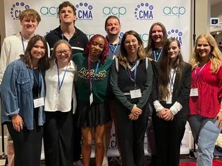 Piedmont media students took home a big haul of awards during the National College Media Conference in New Orleans. 
