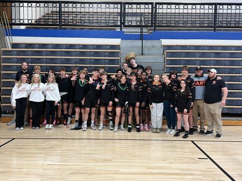 The Mat Dogs win two out of their five matches at the Warrior Duals at Oconee County High School on Nov. 16.
