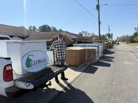Georgia Hunters for the Hungry donated over 800 pounds of venison to those in need last Thanksgiving. 