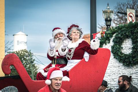 Santa and Mrs. Claus headlined Hartwell annual Christmas Parade which took place Dec. 8 through the city’s downtown streets. 