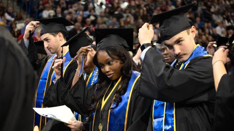 For the fall 2024 semester, the University of North Georgia (UNG) awarded more than 900 degrees and certificates to graduates. 