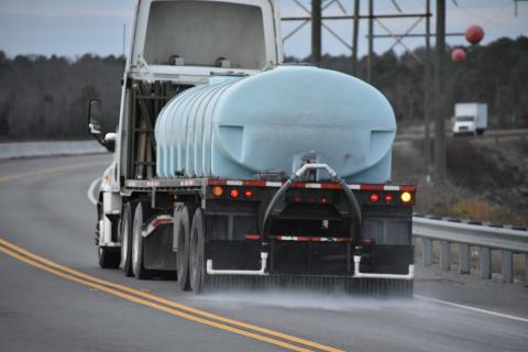 The Georgia Department of Transportation is expected to begin brine operations in northeast Georgia Thursday morning. 