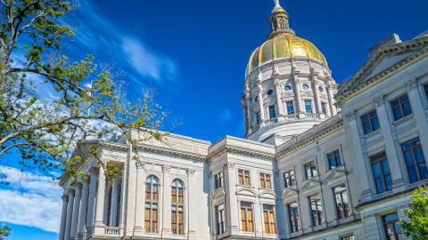 Gov. Brian Kemp asked business leaders from across Georgia Tuesday to help him get tort reform, his top priority for the 2025 General Assembly session, across the finish line.