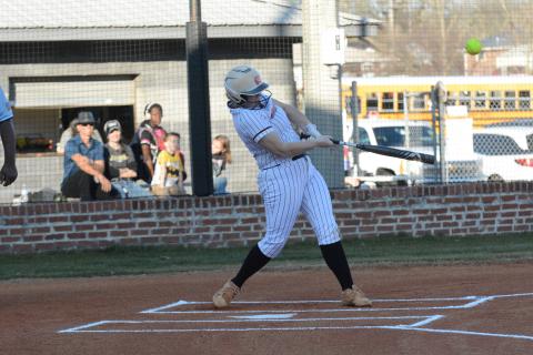 Sophomore Ava Carey went 5-6 with seven runs, five runs batted in and two walks.