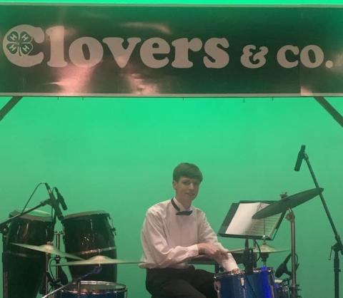 Clovers and Company, featuring local 4-H’er Tyler Bowers (left), will be performing their high energy show in Hartwell Saturday, April 12 at 6 p.m. at the Lonnie Burns Fine Arts Center at Hart County High School. (Photo submitted by Brandi Shiflet)