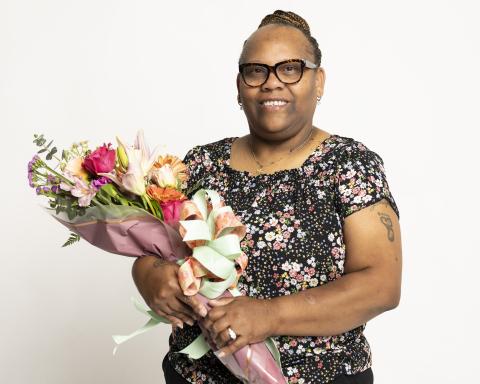 Monique Teasley Mitchell has been chosen as Hart County’s 2025 Mother of the Year.  (Photo by Shalisha Lewis, Lewis Media Studio)