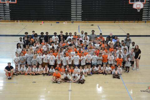 Over 130 campers participated in the annual Hart County Youth Basketball Camp May 27-29. (Photo/Benjamin London)
