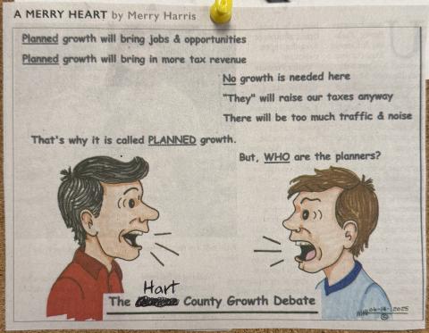 Cartoon by Merry Harris
