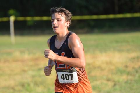 Pictured is senior Mareli Fajardo Bacilio who placed 12th. (Photo by Shane Scoggins)