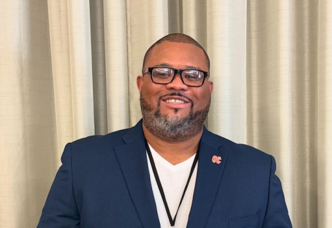 Hart Academy Director Kendell Rucker is pictured after recently receiving the 2025 GAAE Administrator of the Year Award. (Photo submitted by Grayson Williams)