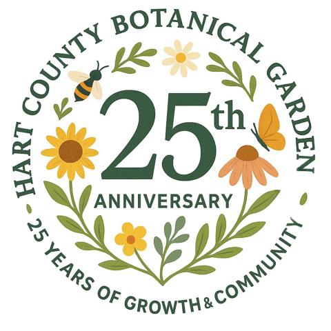Hart County Botanical Garden celebrates 25 years. 