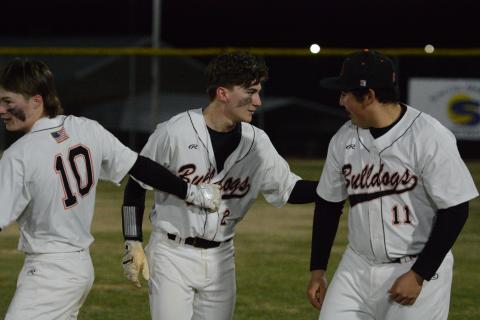 Senior outfielder Cooper Green earns Athlete of the Week. Photo by Benjamin London. 