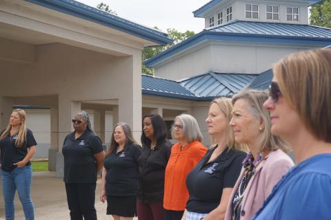Volunteers and coordinators from the CASA for the Northern Judicial Circuit, Inc. Photo by Madison Linton.